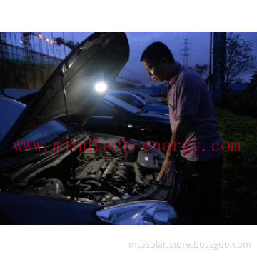 Solar lantern with mobile charger